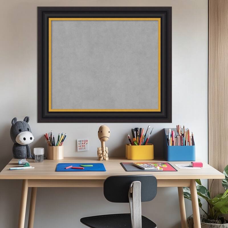 Amanti Art Sierra Black Brown Framed