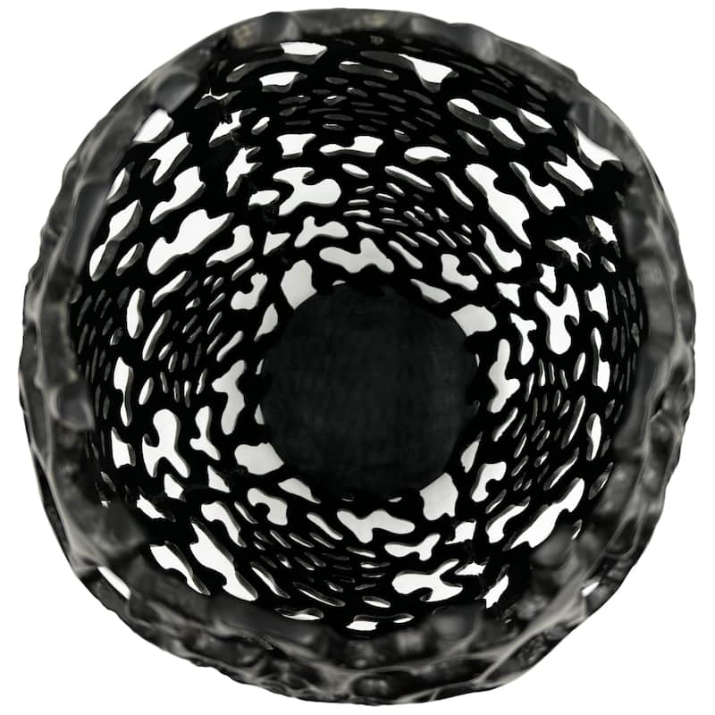 Decorative Handmade Aluminum Egg Nest Flower Vase