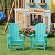 preview thumbnail 17 of 193, Laguna Kids Outdoor Poly Adirondack Chair (Set of 2) - N/A