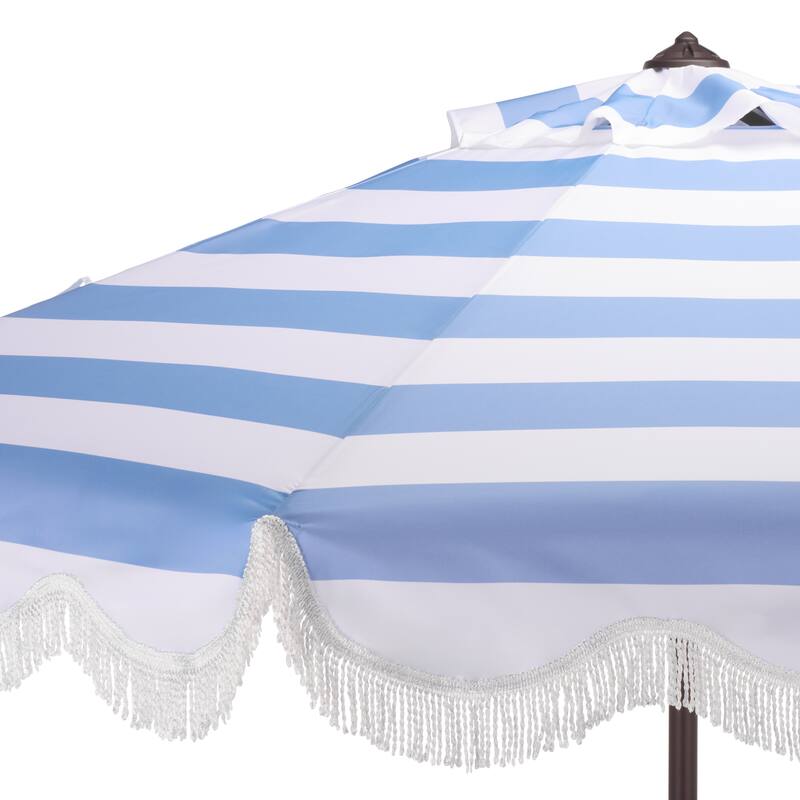 SAFAVIEH Outdoor Living Lucerna 9ft Crank Umbrella