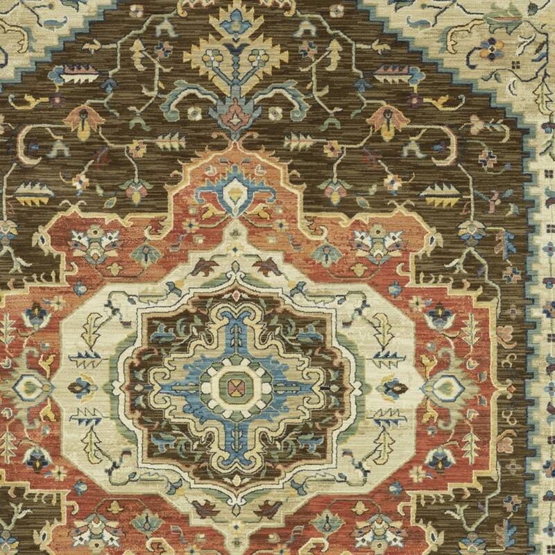 HomeRootsOriental Traditional Rectangle Area Rug