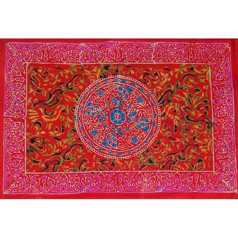 Sanganer Cotton Floral Tablecloth Collection