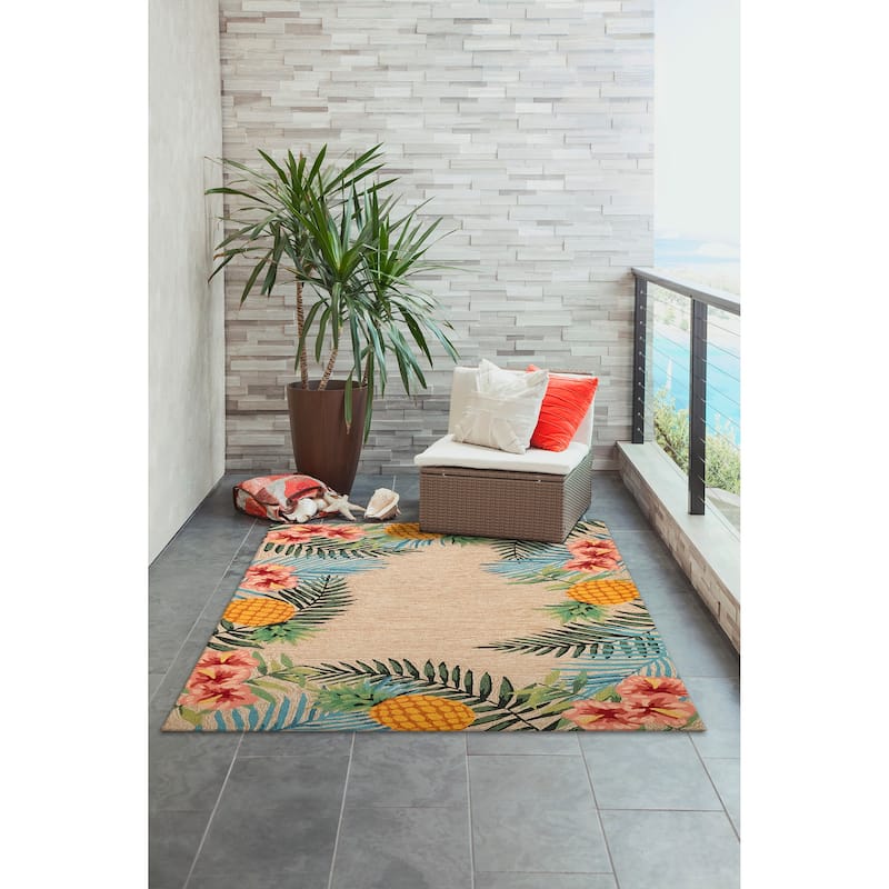 Liora Manne Ravella Tropical Indoor/Outdoor Rug