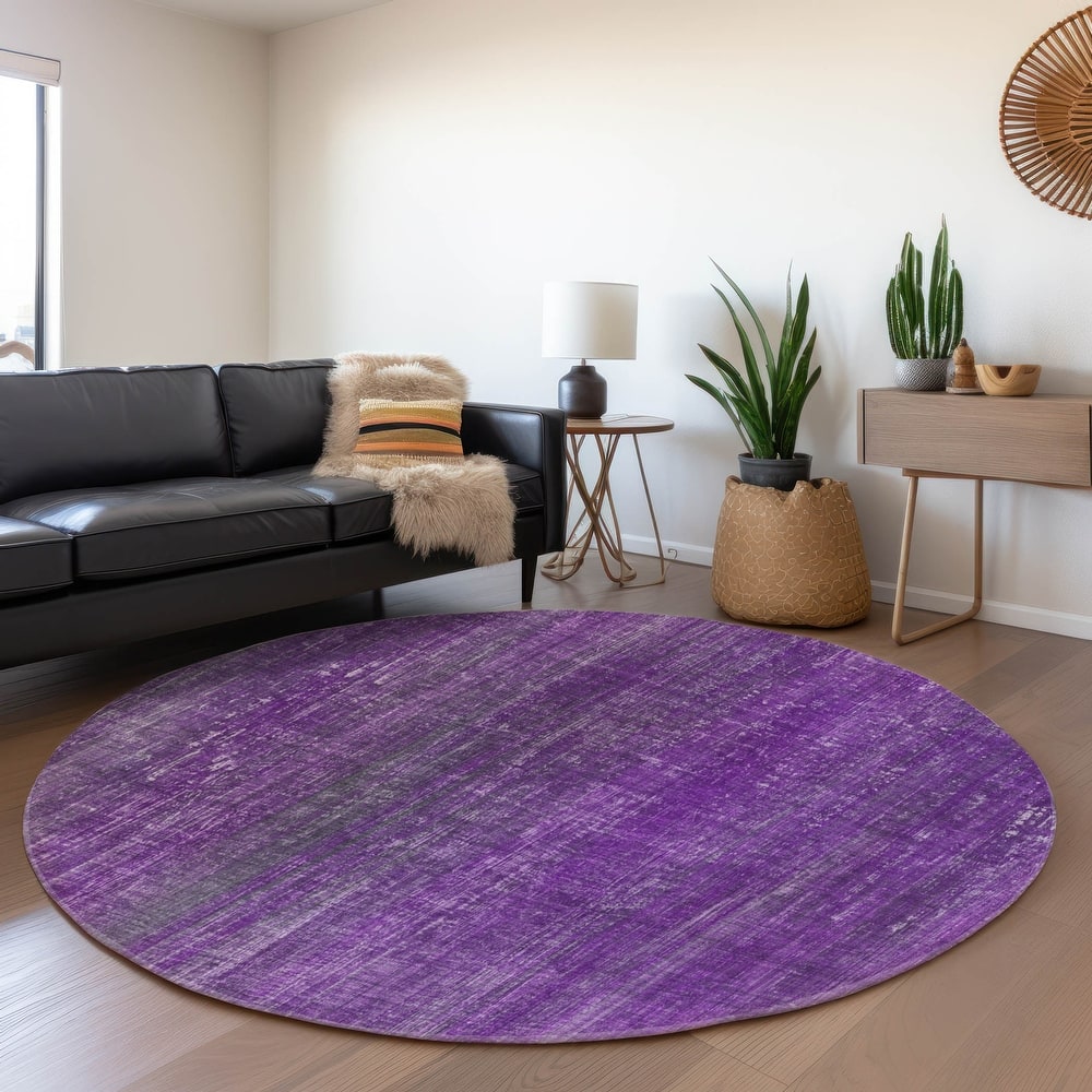 Premium Washable Super Soft Solid Abstract Mayfield Rug