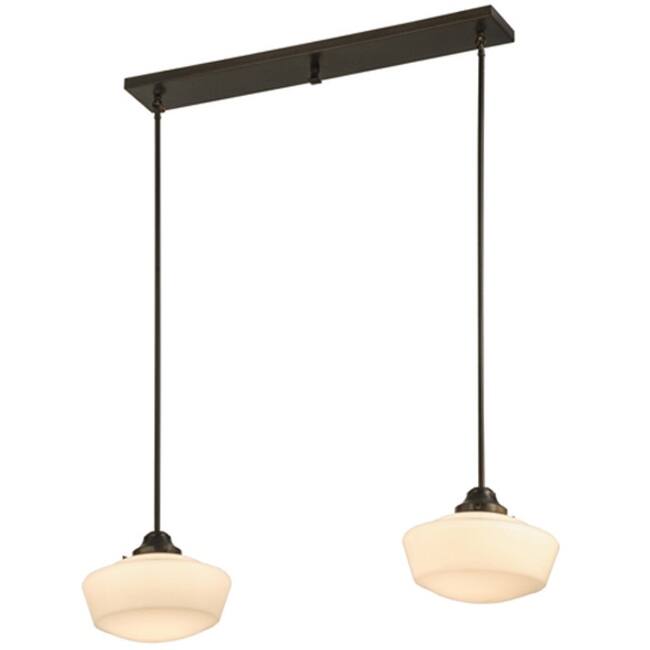 Meyda Tiffany 147635 Revival 2 Light 12" Wide Multi Light Pendant