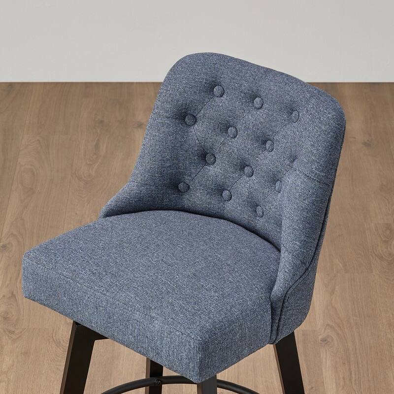 Chris 26 inch Swivel Counter Height Bar Stool Set