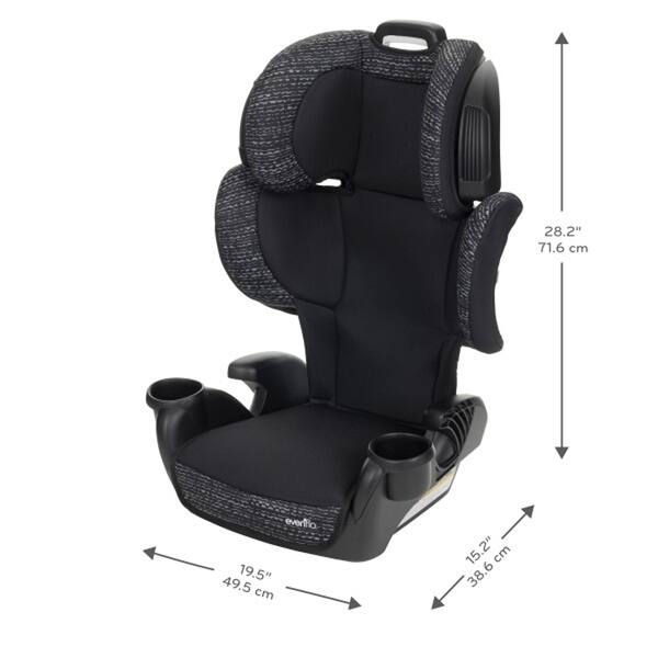 dimension image slide 0 of 2, GoTime LX Booster Car Seat