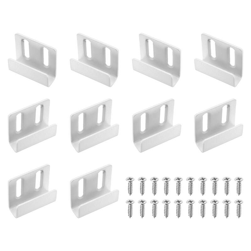 10 Pcs Stainless Steel Tile Hanger, Adjustable Bracket