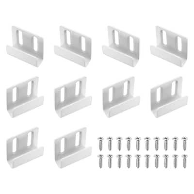 10 Pcs Stainless Steel Tile Hanger, Adjustable Bracket