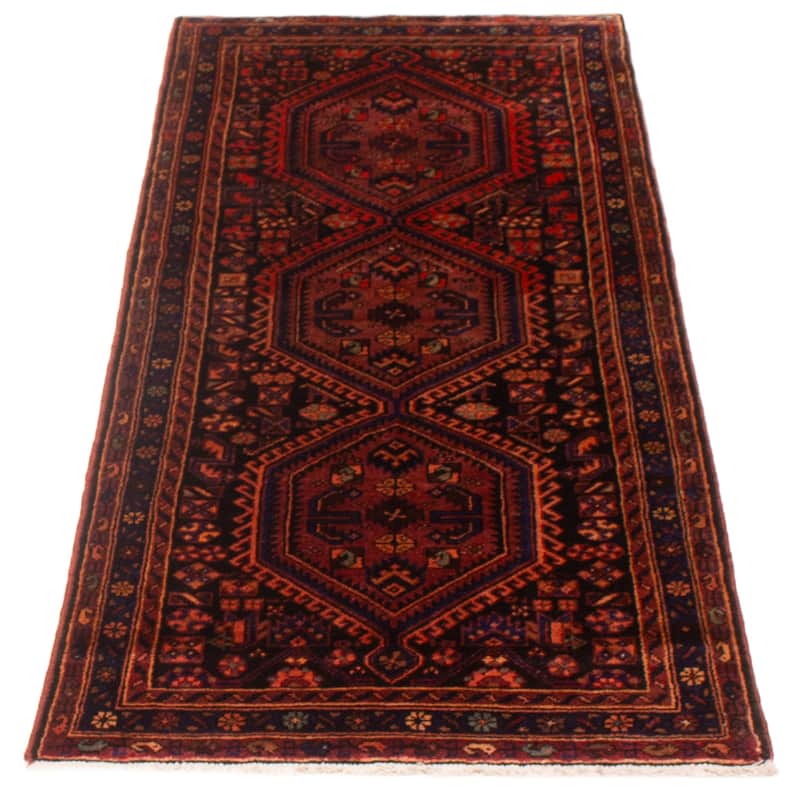 ECARPETGALLERY Hand-knotted Konya Anatolian Copper Wool Rug - 3'5 x 7'9