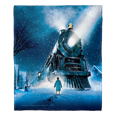 ENT 236 WB- Polar Express, The Arrival Silk Touch Throw