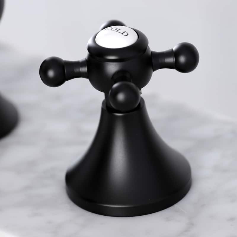 English Country 8 in. Widespread Bathroom Faucet