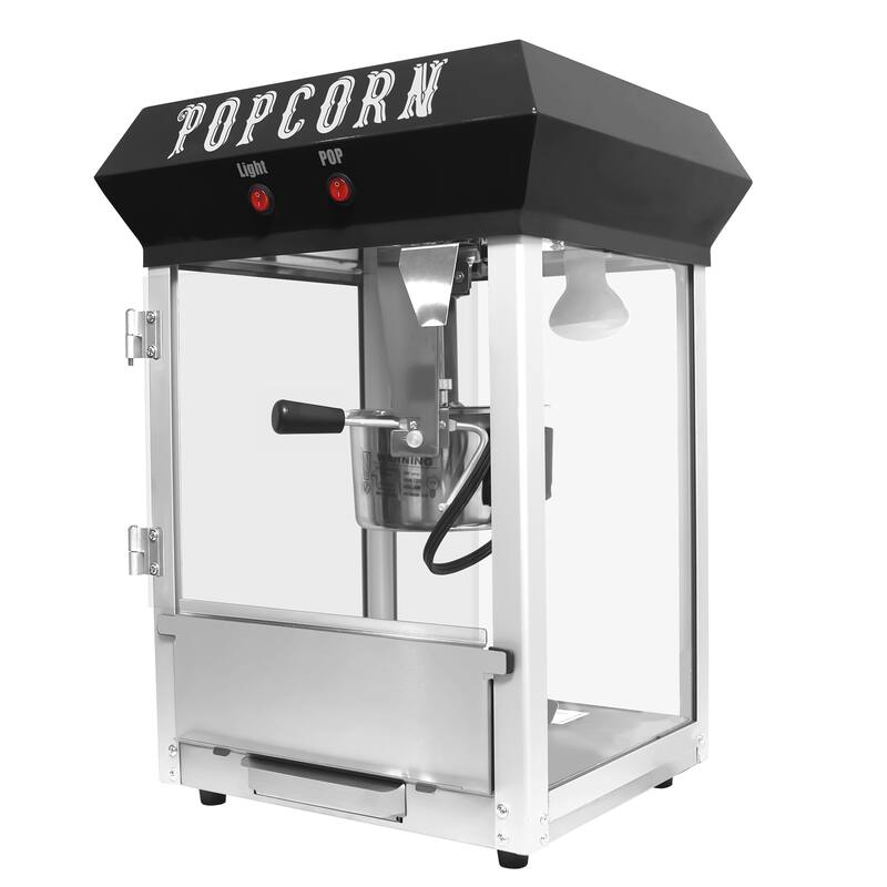 Bar Style Popcorn Machine, 6-Ounce Popcorn Maker Popper