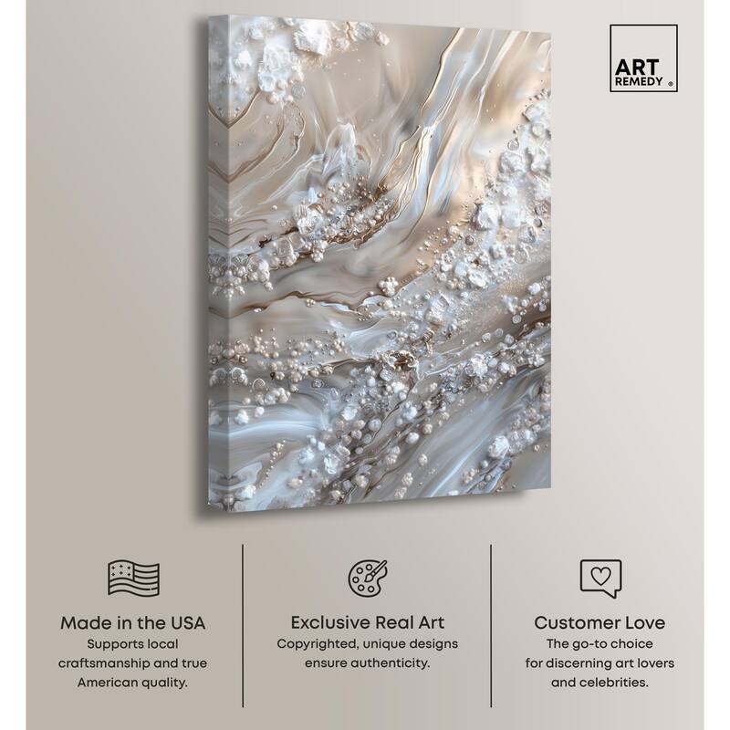 Effervescent Earth II Canvas by Art Remedy, Gallery Wrapped