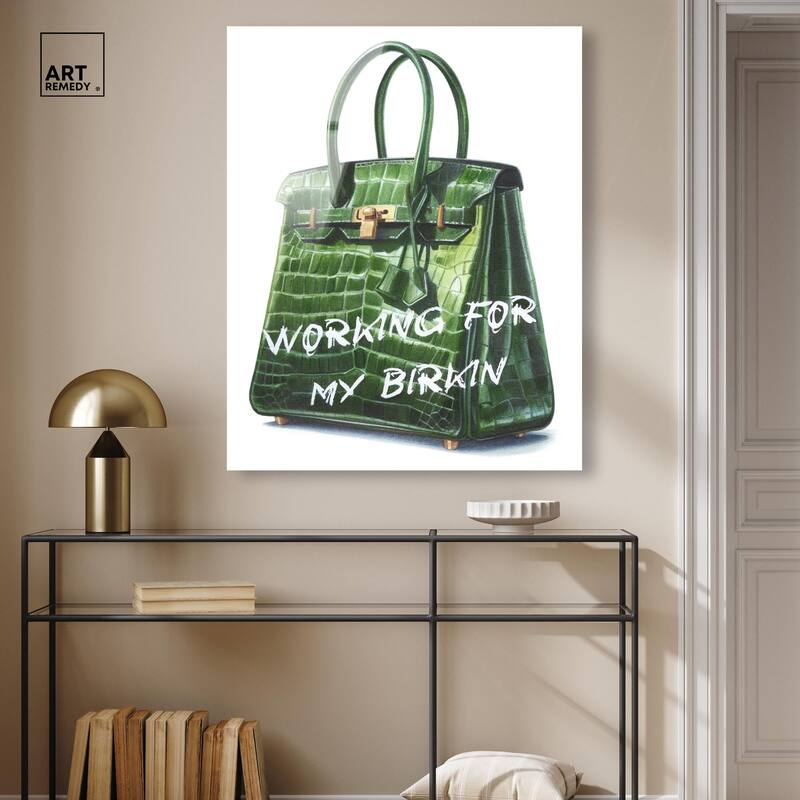 Doll Memories - Greeny Dream Acrylic by Art Remedy, Ready to Hang