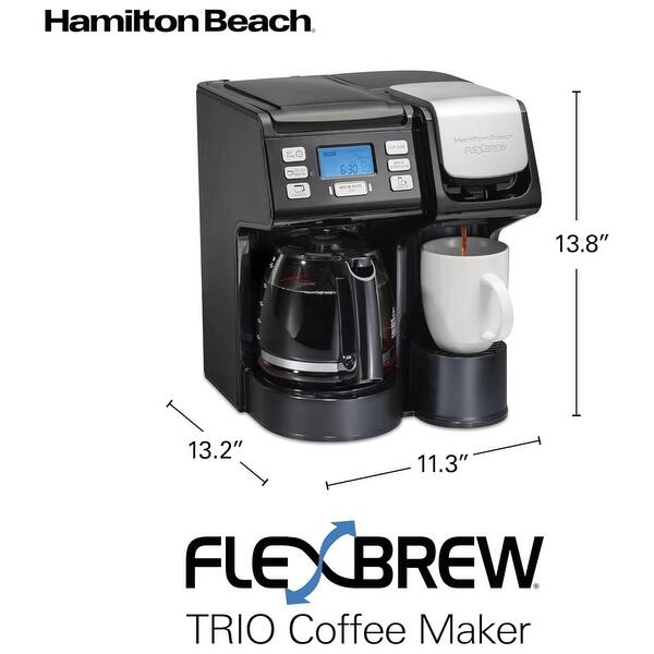 Macchina Cialde K-cup Hamilton Beach FlexBrew Trio - Macchina Caffè 2 Vie, Compatibile Con Cialde K-Cup, Nuova (piccoli Segni) Philips Lattego 5400 - Foto 7