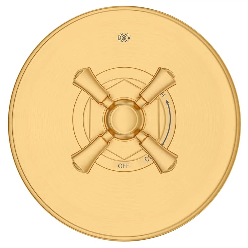 DXV Oak Hill Pressure Balance Shower Valve with Cross Handles