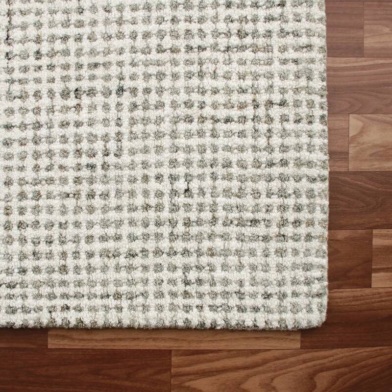 Noah Contemporary Geometric Wool Indoor Area Rug by Sevita