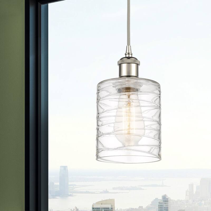 Innovations Lighting 516-1P-8-5 Cobbleskill Pendant Cobbleskill 5"