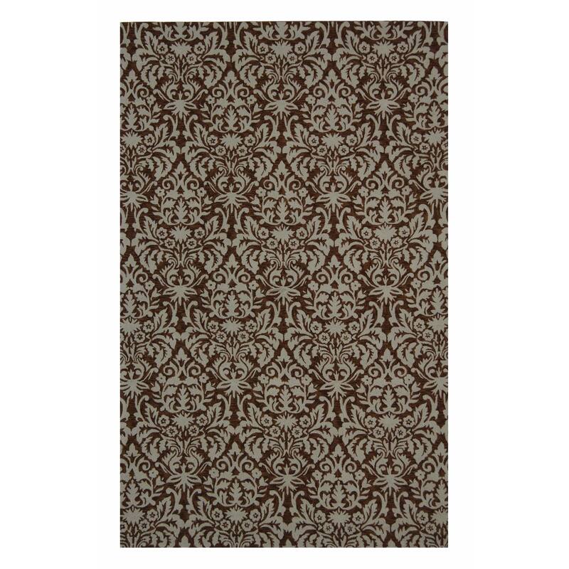 SAFAVIEH Handmade Chelsea Gabriele French Country Wool Rug - 5'3" x 8'3" - Brown/Beige