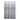 French Connection Light Grey Cotton Blend 13 Piece Shower Curtain Set 70x72
