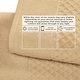 preview thumbnail 83 of 197, Linery & Co. Cotton Diamond Waffle Texture Bath Towels