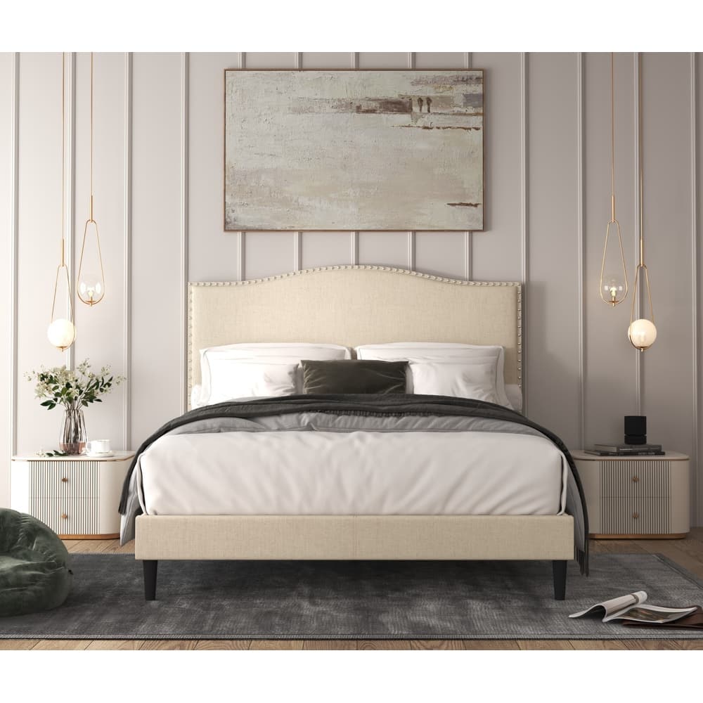 Manuel Upholstered Platform Bed