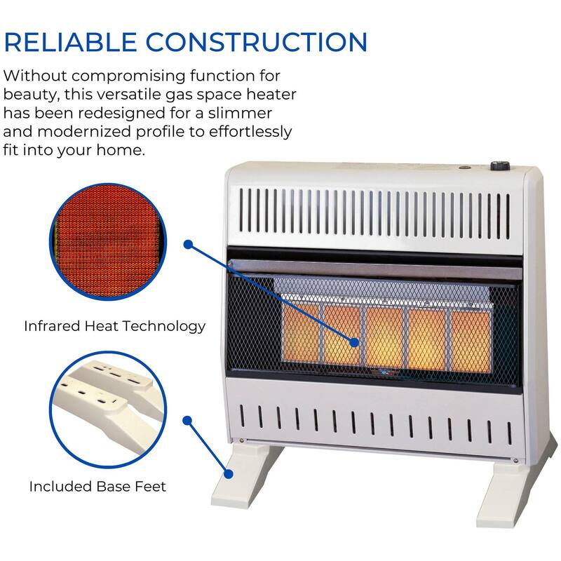 Duluth Forge ML250TPA-B 25,000 BTU Liquid Propane Portable Heater with