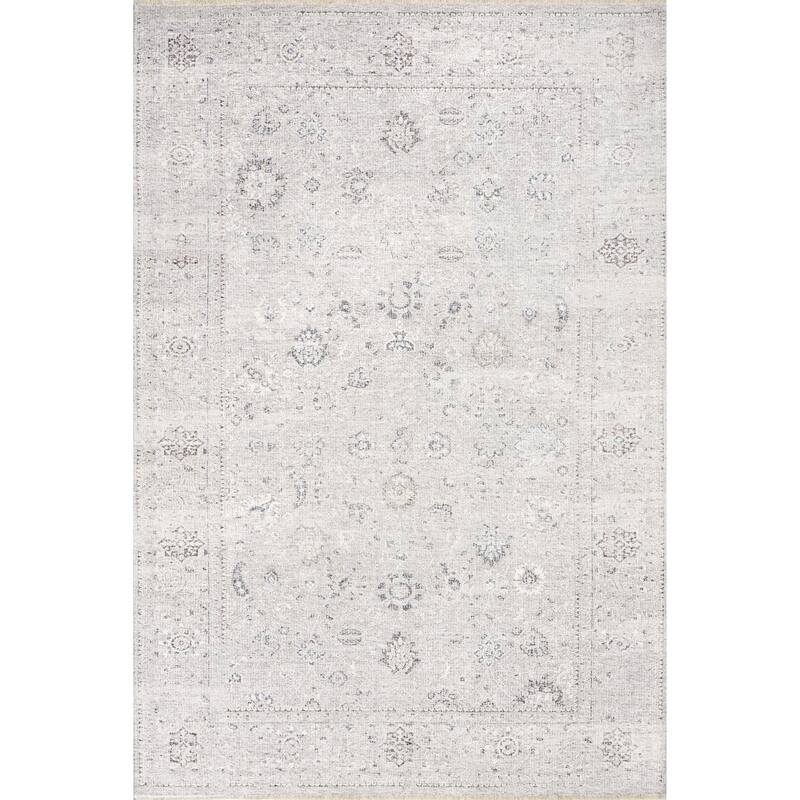 Nuloom Ayleen SpinClean Traditional Machine Washable Area Rug