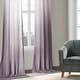 preview thumbnail 17 of 62, Exclusive Fabrics Ombre Faux Linen Light Filtering Curtains (1 Panel) - Lightweight Elegance, Natural Light Enhancement