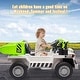 preview thumbnail 7 of 5, Ride On Car Truck w/Remote Control & Electric Dump Bed White - White & Green
