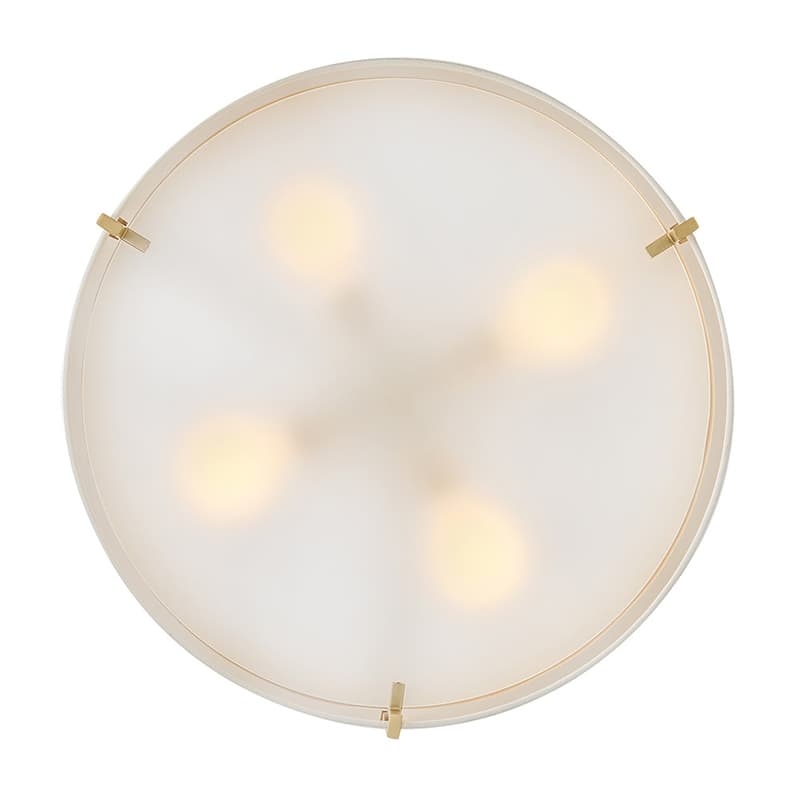 Hinkley Lighting 47573 Halle 4 Light 20" Wide Semi-Flush Drum Ceiling
