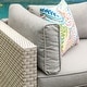 preview thumbnail 2 of 32, COSIEST 7-Piece Outdoor Patio Wicker Sectional Sofa with Coffee Table