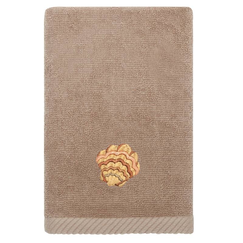 Authentic Hotel and Spa Turkish Cotton Aaron 3PC Embellished Towel Set