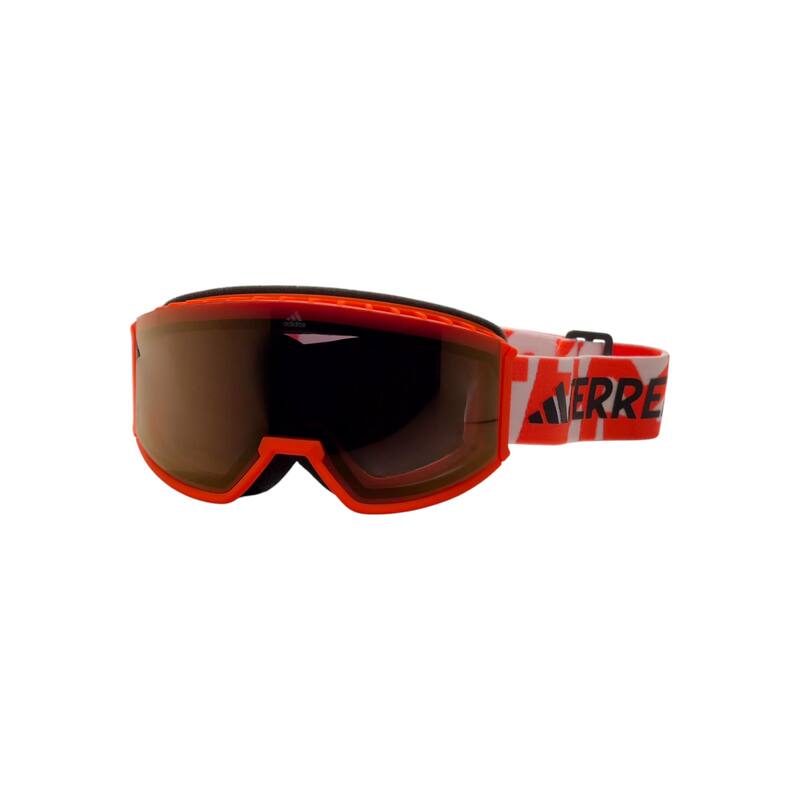 Adidas Unisex 99mm Matte Orange Sunglasses SP0040-43C-00