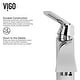 preview thumbnail 8 of 42, VIGO Linus Single-Handle Single Hole Bathroom Vessel Sink Faucet