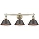 preview thumbnail 5 of 8, Golden Lighting Orwell 3 Light 24-1/4" Wide Bathroom Vanity Light in