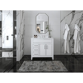 Ancerre Designs Aspen Bathroom Vanity Set
