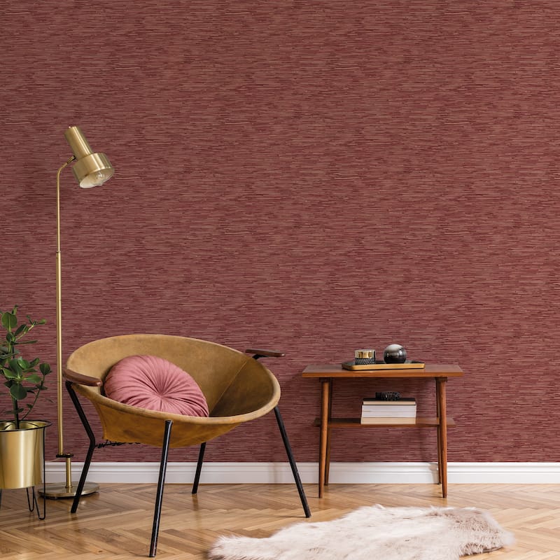 Galerie Wallcoverings TexStyle Collection Striping Effect Non-woven Metallic Wallpaper Roll
