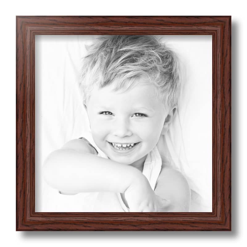 ArtToFrames Clayton Oak 12x12 Inch Picture Frame, 1.25 Inch Wood Poster Frame Available in Multiple Colors (59504-12x12)
