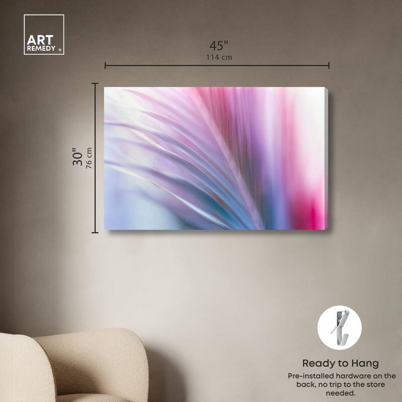 Pastel Speed II Canvas by Art Remedy, Gallery Wrapped