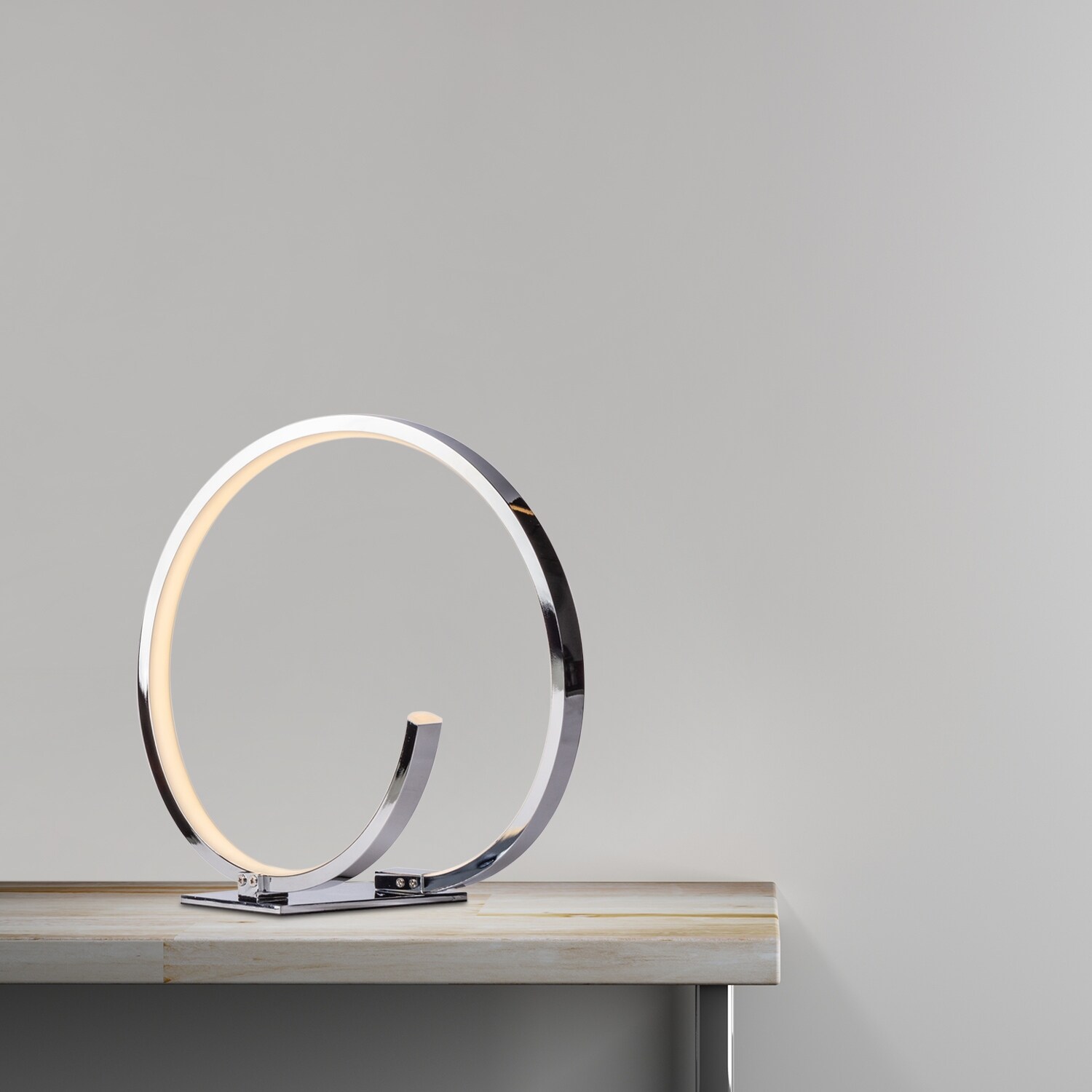 circle led table lamp