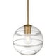 preview thumbnail 5 of 13, Access Lighting Swirl 1 Light Pendant