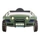 preview thumbnail 24 of 35, Zemo Novelty Twin Faux Leather Upholstered Off-Road SUV Kid Bed with Light and Sound Functions by Furniture of America