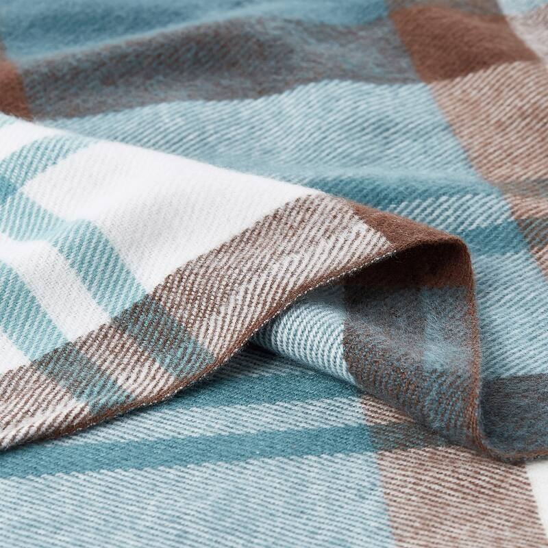 Soft Throw Blanket - Oversized, Vintage-Look, and Cashmere-Like Woven Acrylic Throw by Windsor Home