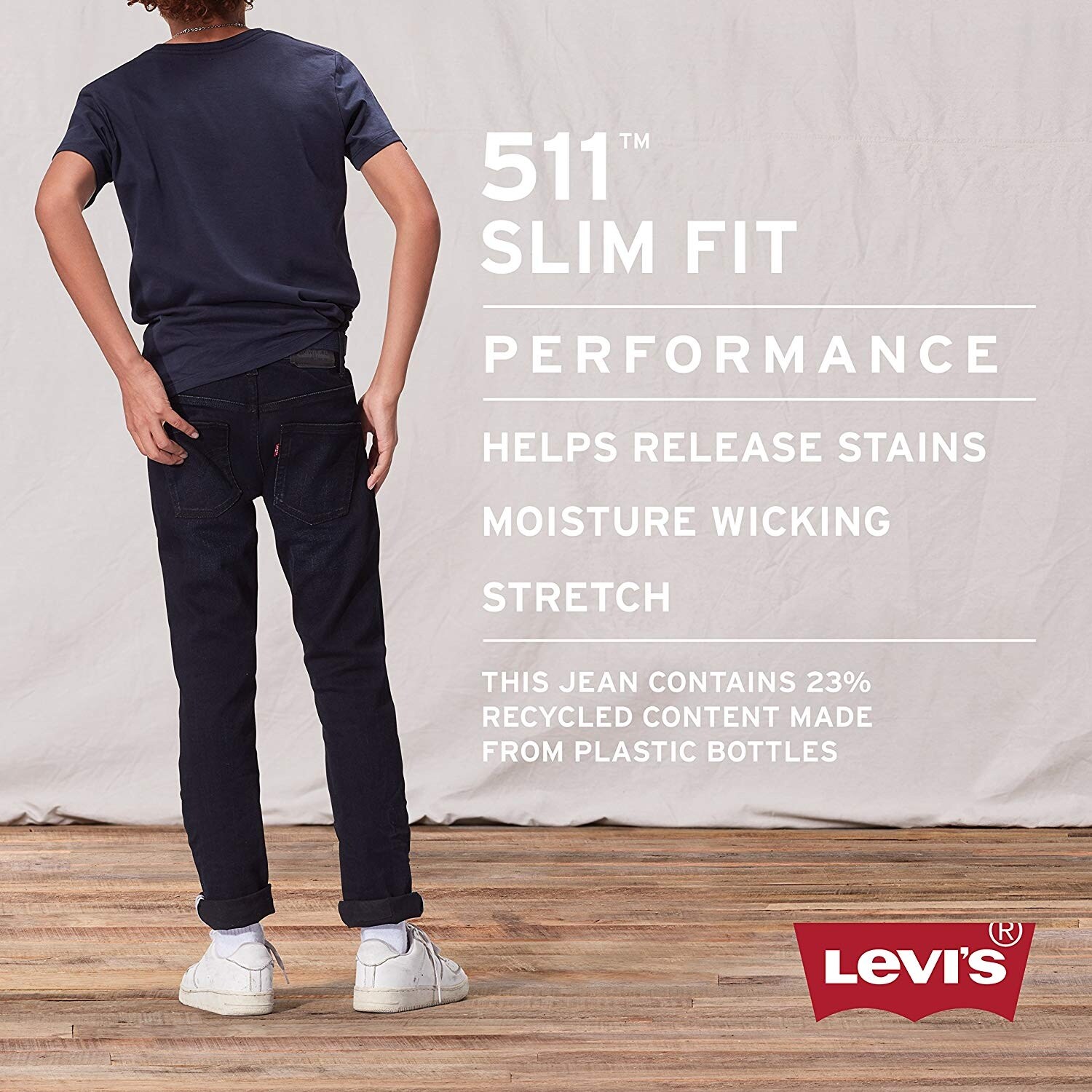 levi performance stretch jeans