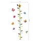 preview thumbnail 4 of 2, Walplus Butterfly Height Measure Children Wall Stickers Nursery Decor
