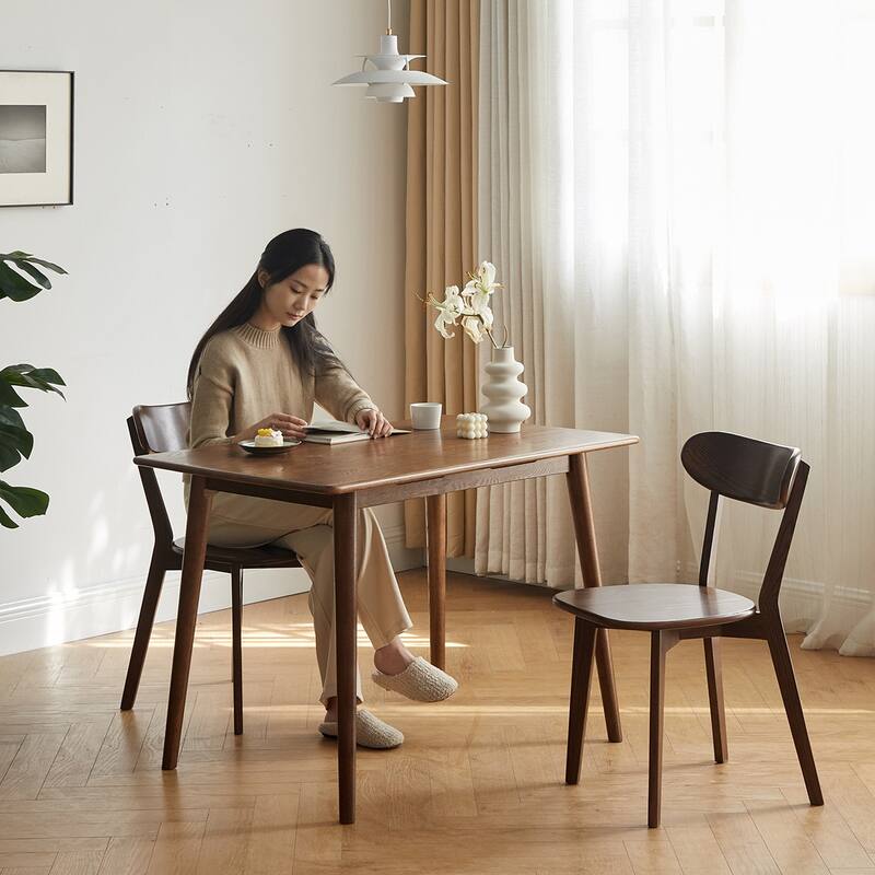 2PCS Solid Wood Dining Chair