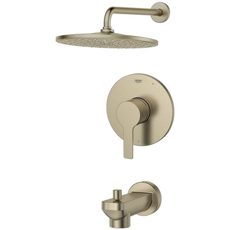 Grohe 10 252 4 Lineare Tub and Shower Trim Package with 1.75 GPM