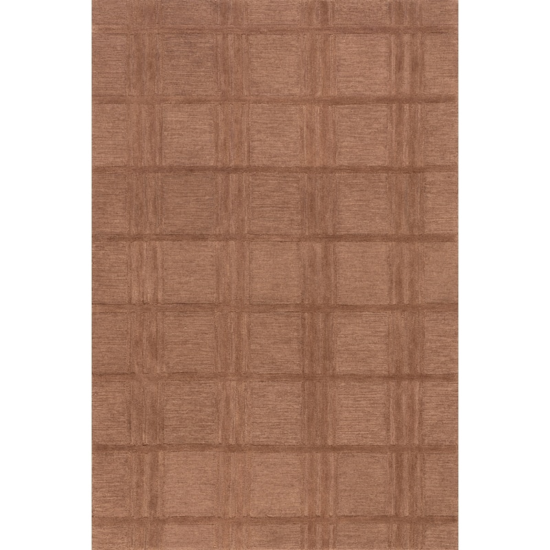 Mallory Plaid Wool Area Rug
